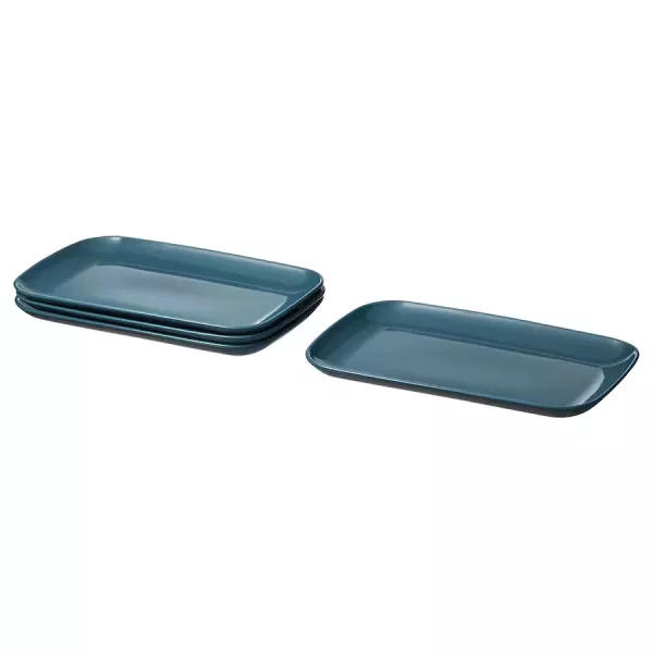 Assiette, 4 pièces, FÄRGKLAR