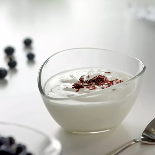 Coupe à dessert, verre transparent, GRISFISK