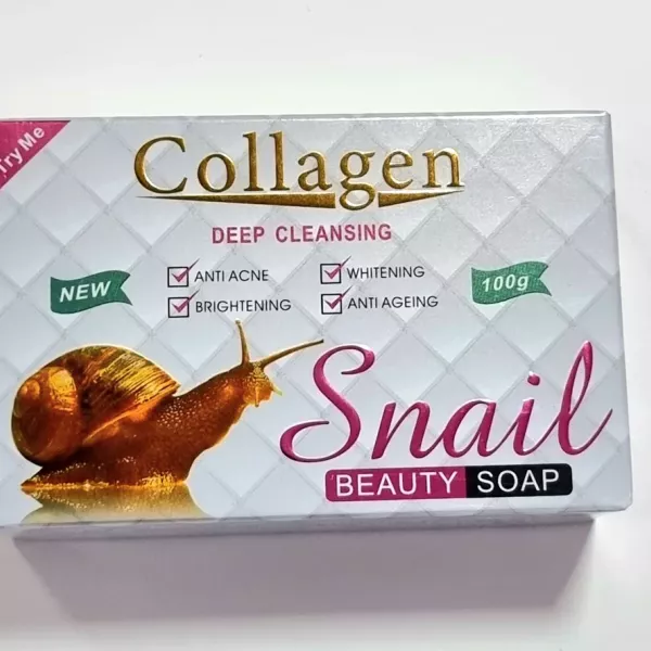 collagen snail beauty soap