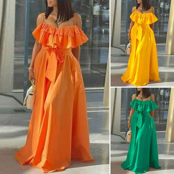  Robe camisole longue 
