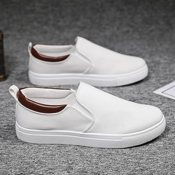 Chaussures Slip-on Blanches 