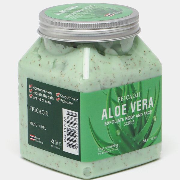 Gommage exfoliant visage et corps à l'Aloe Vera