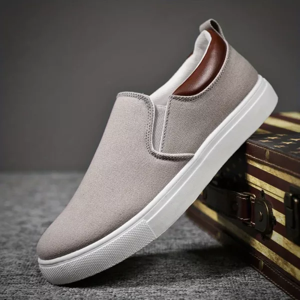 Chaussures Slip-on Grises