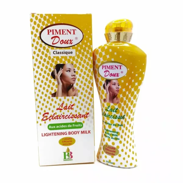 Lait Éclaircissant Piment Doux 