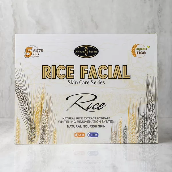 Gamme de Soins pour le Visage au Riz