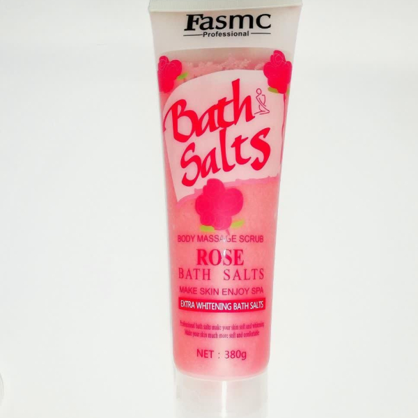 Sel de Bain Exfoliant à la Rose 