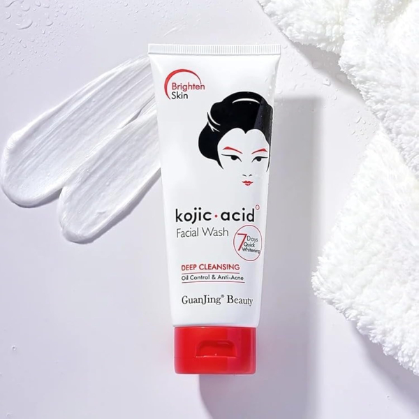  Nettoyant Visage à l'Acide Kojique – Guanjing Beauty