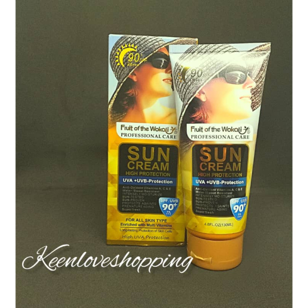 Crème Solaire Fruit of the Wokali SPF 90+