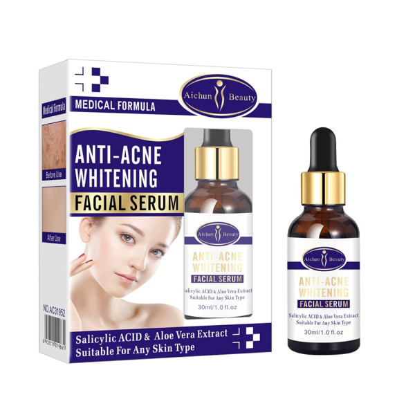 Sérum Visage Anti-Acné et Éclaircissant