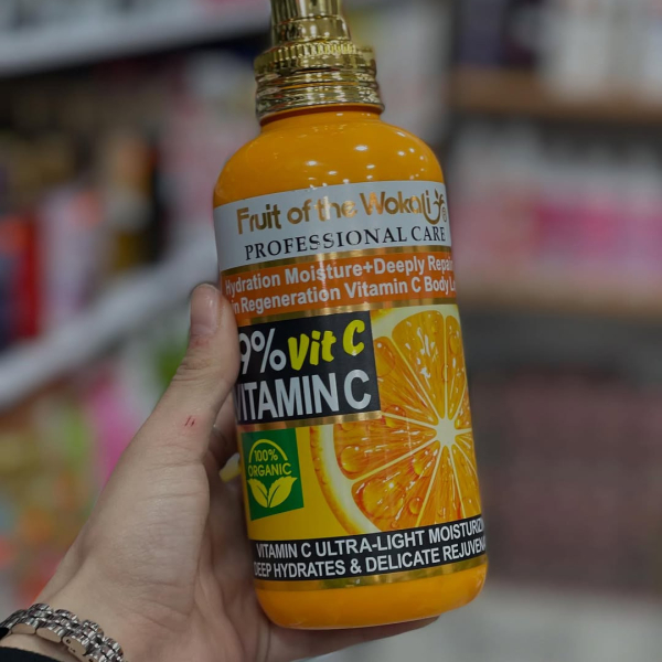 Lait corporel à la Vitamine C